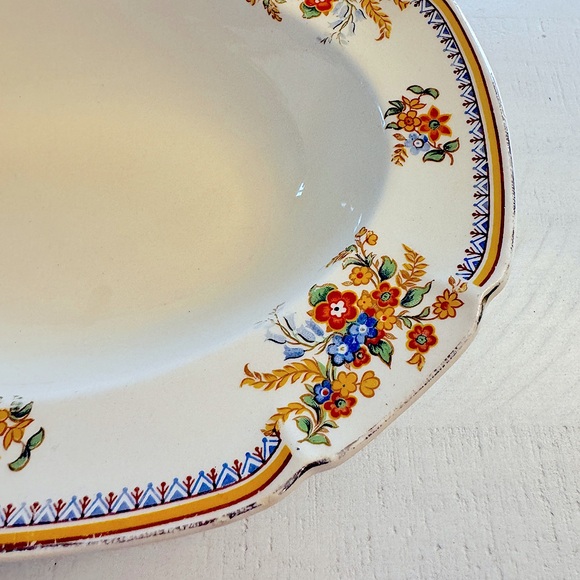 1920’s John Maddock & Sons oblong serving dish. - Picture 4 of 10